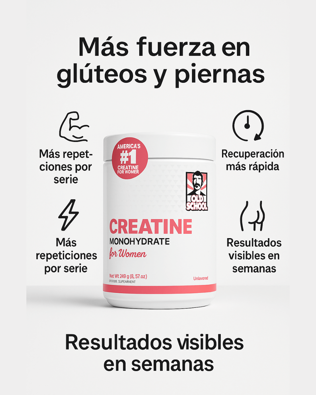 Fórmula para Glúteos + Piernas | Más forma. Más glúteos.